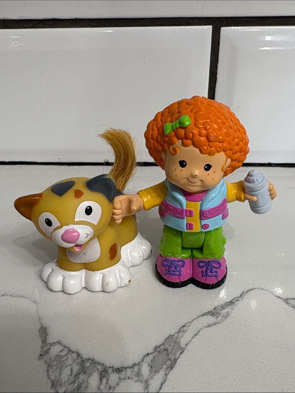 Little People Touch N Feel Calico and Bendy Elena 2006